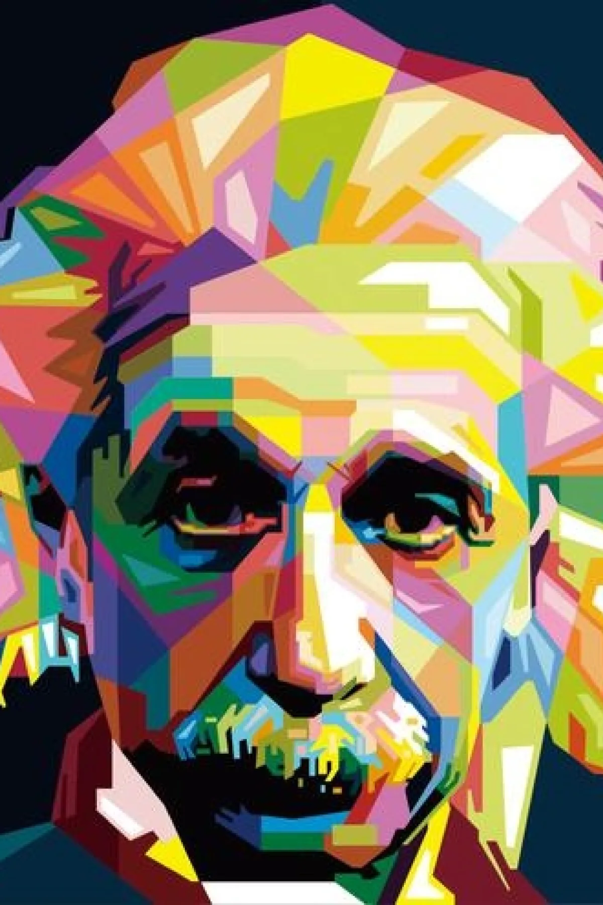 Genius in Colors — art print