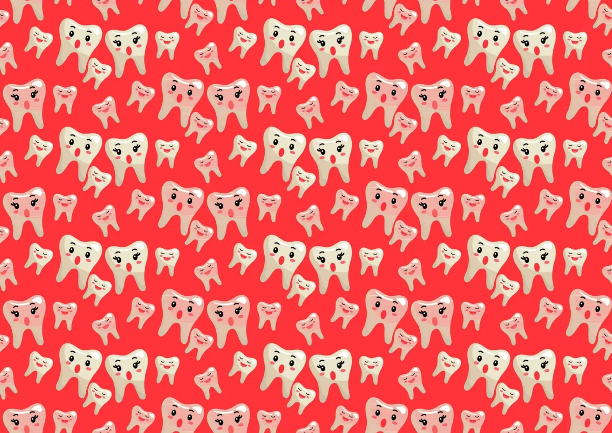 Happy Teeth — art print