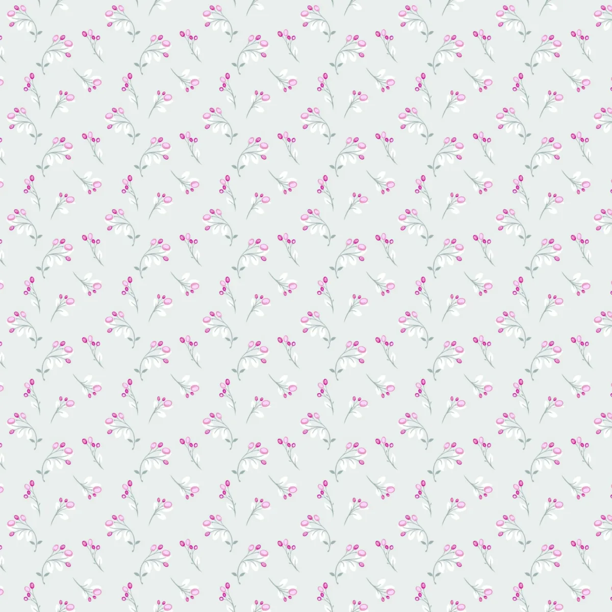 Pink Floral — art print
